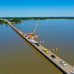 HWY 334 Bridge Construction Photography by Sky Guys